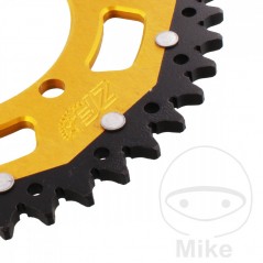 ZF SPROCKETS Transmission plate crown DUAL 45T P-520 Ø106 MM Ø125 758.06.54