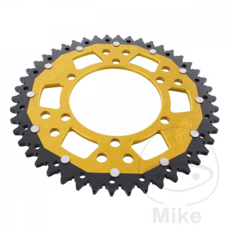 ZF SPROCKETS Corona plato transmision DUAL 46T P-520 Ø106 MM Ø125 758.06.55