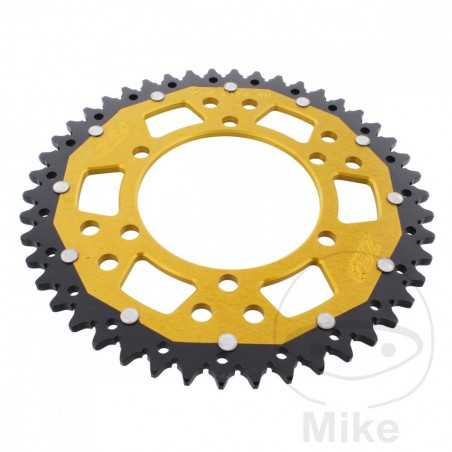 ZF SPROCKETS Corona plato transmision DUAL 46T P-520 Ø106 MM Ø125 758.06.55