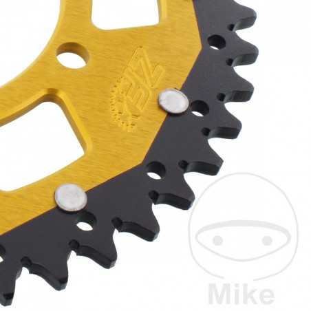 ZF SPROCKETS Transmission plate crown DUAL 46T P-520 Ø106 MM Ø125 758.06.55