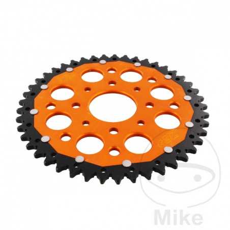 ZF SPROCKETS Transmission plate crown DUAL 45T P-520 Ø058 MM Ø090 758.06.60