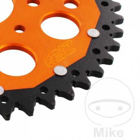 ZF SPROCKETS Corona plato transmision DUAL 45T P-520 Ø058 MM Ø090 758.06.60