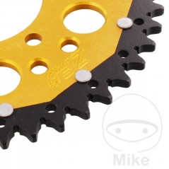 ZF SPROCKETS Corona plato transmision DUAL 45T P-520 Ø080 MM Ø104 758.06.67