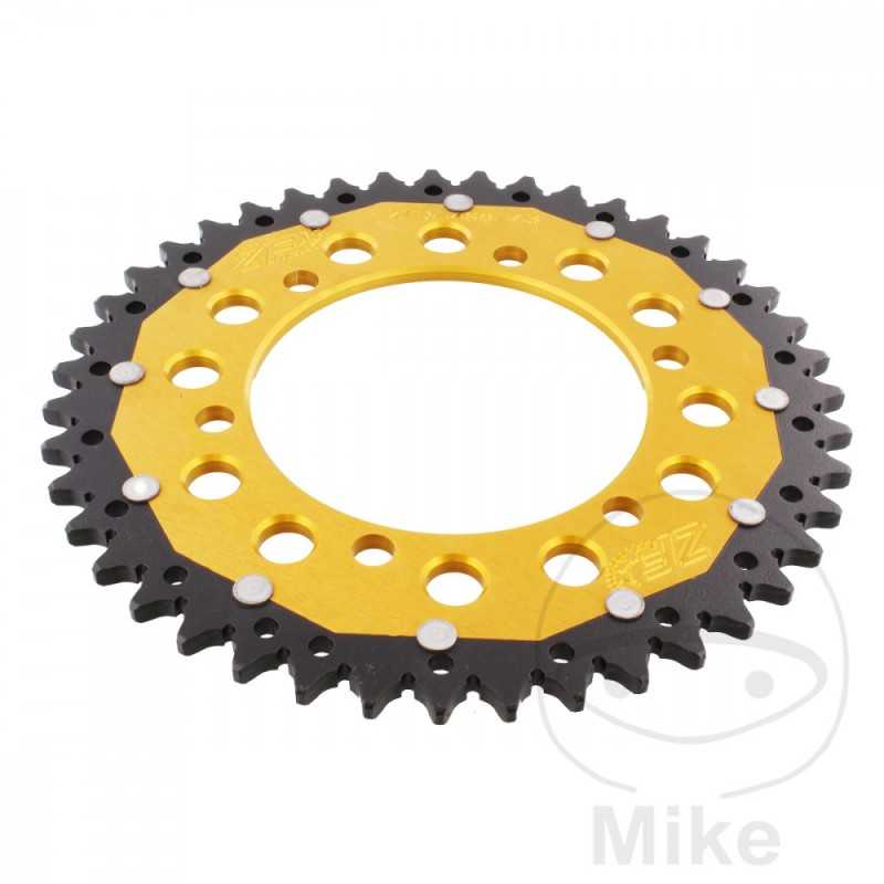 ZF SPROCKETS Corona plato transmision DUAL 43T P-520 Ø110 MM Ø130 758.06.73