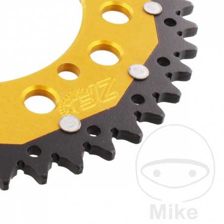 ZF SPROCKETS Transmission plate crown DUAL 43T P-520 Ø110 MM Ø130 758.06.73