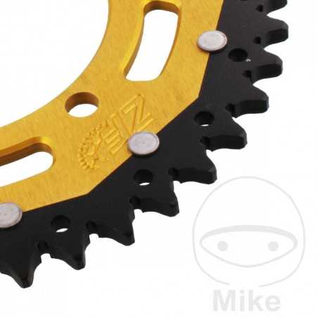 ZF SPROCKETS Corona plato transmision DUAL 44T P-520 Ø110 MM Ø130 758.06.75