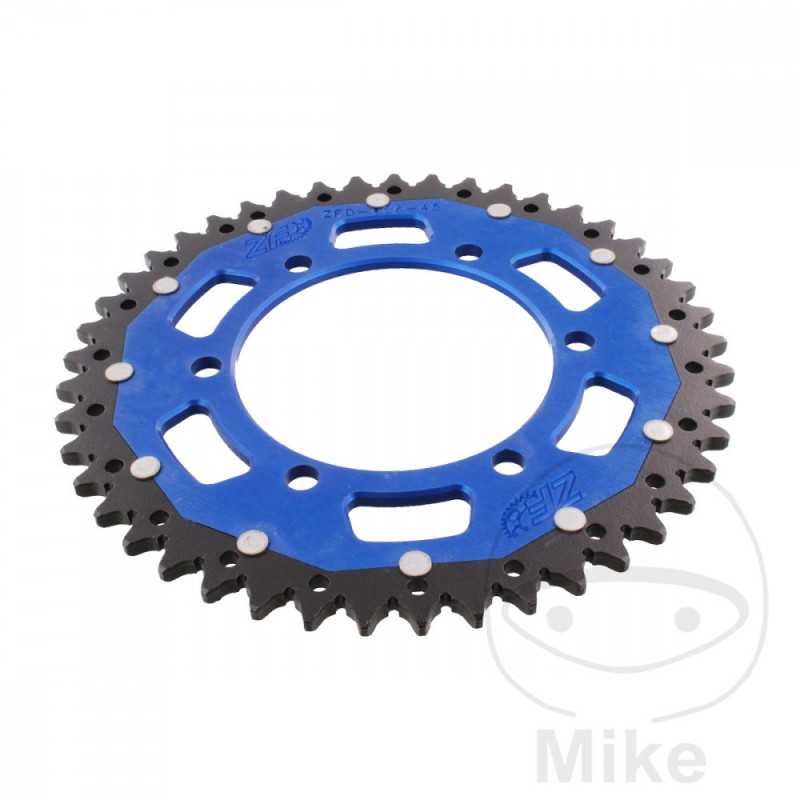 ZF SPROCKETS Corona plato transmision DUAL 45T P-520 Ø110 MM Ø130 758.06.76