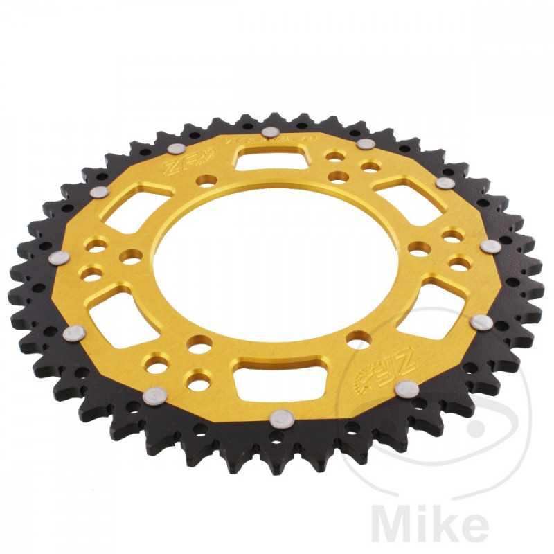 ZF SPROCKETS Transmission plate crown DUAL 46T P-520 Ø110 MM Ø130 758.06.78