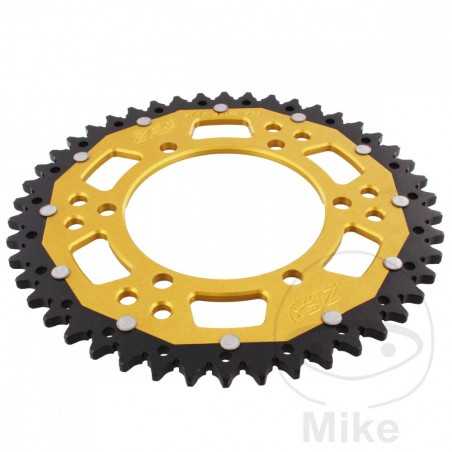 ZF SPROCKETS Corona plato transmision DUAL 46T P-520 Ø110 MM Ø130 758.06.78
