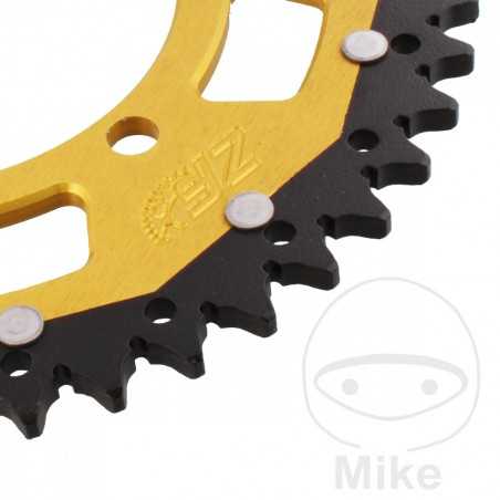 ZF SPROCKETS Corona plato transmision DUAL 46T P-520 Ø110 MM Ø130 758.06.78