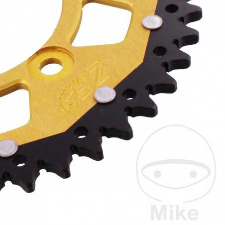 ZF SPROCKETS Transmission plate crown DUAL 45T P-520 Ø100 MM Ø124 758.07.08