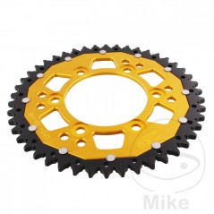 ZF SPROCKETS Corona plato transmision DUAL 46T P-520 Ø100 MM Ø124 758.07.09