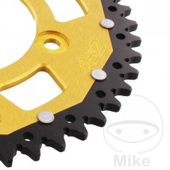 ZF SPROCKETS Corona plato transmision DUAL 46T P-520 Ø100 MM Ø124 758.07.15