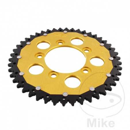 ZF SPROCKETS Corona plato transmision DUAL 46T P-520 Ø087 MM Ø110 758.07.23