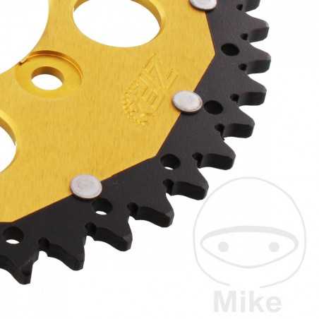 ZF SPROCKETS Corona plato transmision DUAL 46T P-520 Ø087 MM Ø110 758.07.23