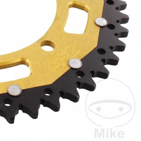 ZF SPROCKETS Corona plato transmision DUAL 46T P-520 Ø125 MM Ø145 758.07.28