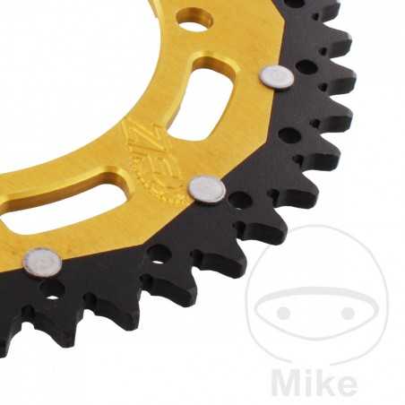 ZF SPROCKETS Transmission plate crown DUAL 45T P-520 Ø125 MM Ø145 758.07.32