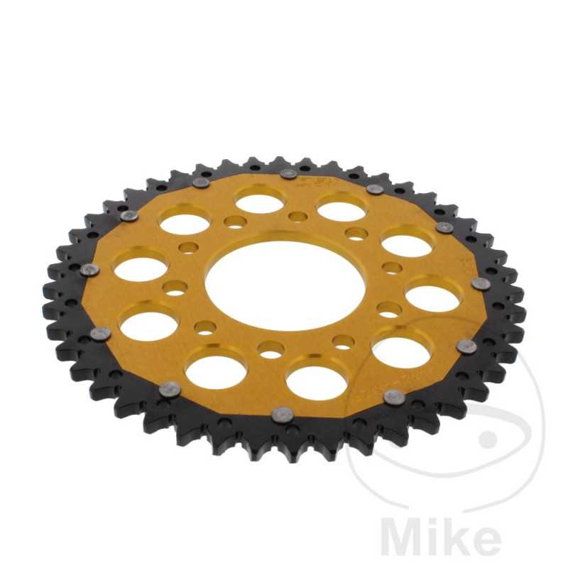 ZF SPROCKETS Transmission plate crown DUAL 46T P-525 Ø080 MM Ø110 758.07.91