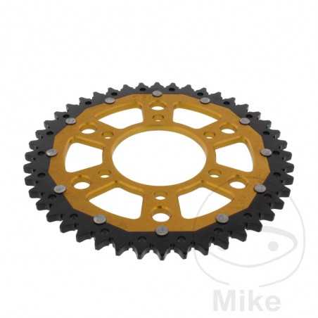 ZF SPROCKETS Corona plato transmision DUAL 44T P-525 Ø080 MM Ø104 758.08.02