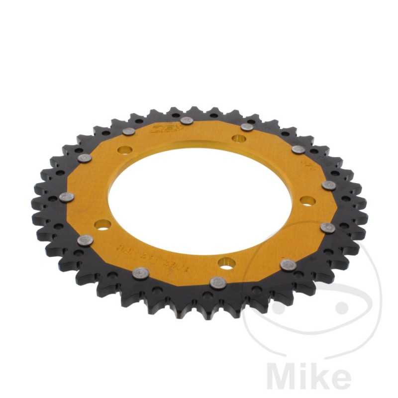 ZF SPROCKETS Corona plato transmision DUAL 42T P-525 Ø120 MM Ø140 758.08.05