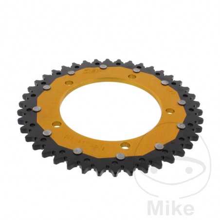 ZF SPROCKETS Corona plato transmision DUAL 42T P-525 Ø120 MM Ø140 758.08.05