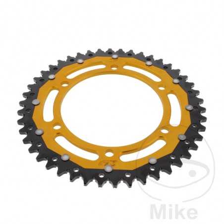 ZF SPROCKETS Corona plato transmision DUAL 46T P-520 Ø130 MM Ø150 758.08.28