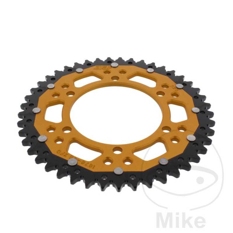 ZF SPROCKETS Transmission plate crown DUAL 45T P-525 Ø110 MM Ø130 758.08.32