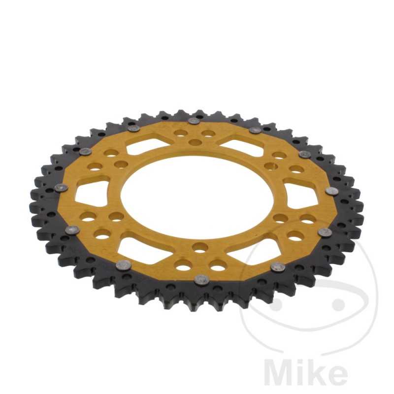 ZF SPROCKETS Transmission plate crown DUAL 46T P-525 Ø110 MM Ø130 758.08.34