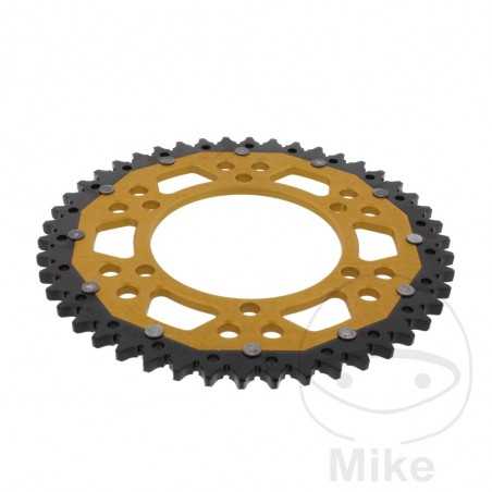 ZF SPROCKETS Corona plato transmision DUAL 46T P-525 Ø110 MM Ø130 758.08.34