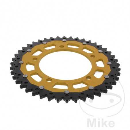 ZF SPROCKETS Corona plato transmision DUAL 44T P-525 Ø110 MM Ø130.8 758.08.45
