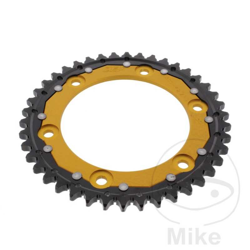 ZF SPROCKETS Corona plato transmision DUAL 42T P-530 Ø134 MM Ø160 758.08.53