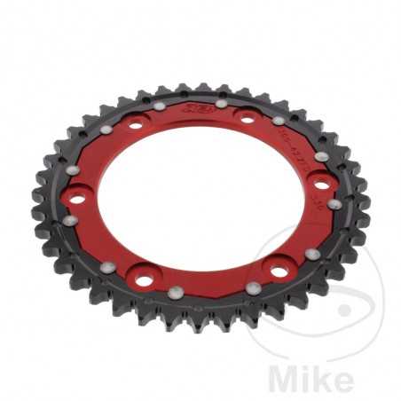 ZF SPROCKETS Corona plato transmision DUAL 42T P-530 Ø134 MM Ø160 758.08.54