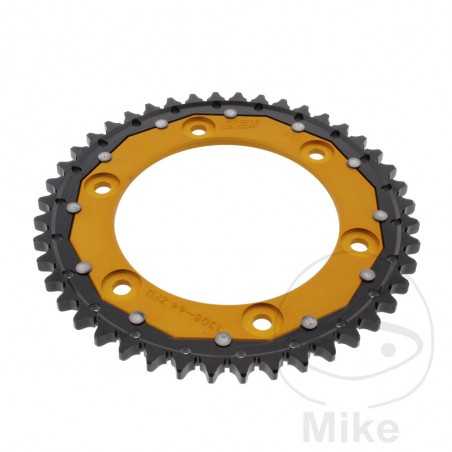 ZF SPROCKETS Corona plato transmision DUAL 44T P-530 Ø134 MM Ø160 758.08.58