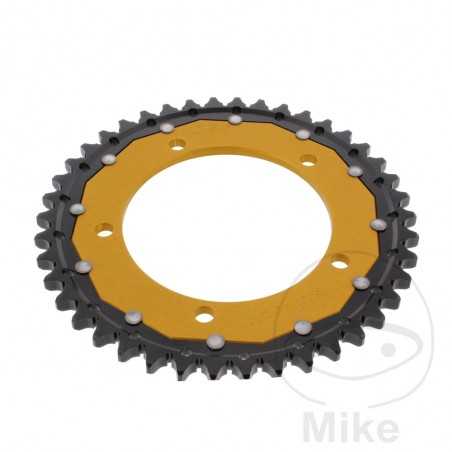 ZF SPROCKETS Corona plato transmision DUAL 42T P-530 Ø120 MM Ø140 758.08.75