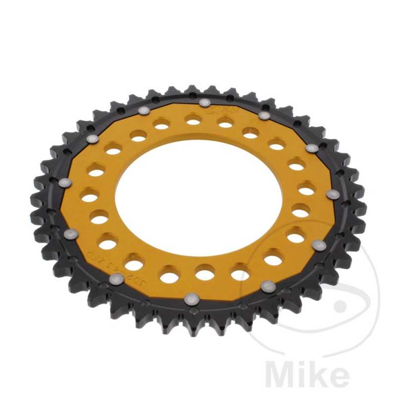 ZF SPROCKETS Transmission plate crown DUAL 43T P-530 Ø112 MM Ø138 758.08.86