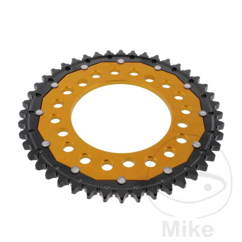 ZF SPROCKETS Corona plato transmision DUAL 44T P-530 Ø112 MM Ø138 758.08.87