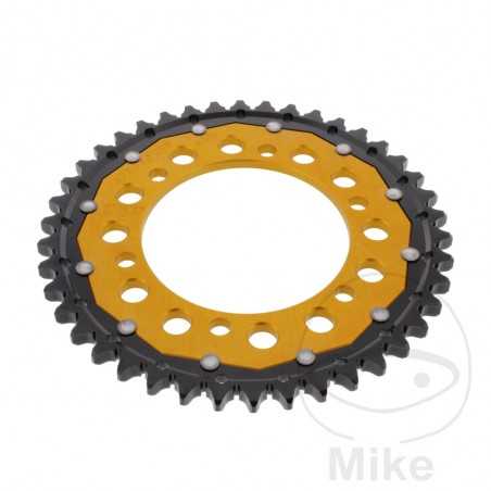 ZF SPROCKETS Corona plato transmision DUAL 42T P-530 Ø110 MM Ø130 758.08.95