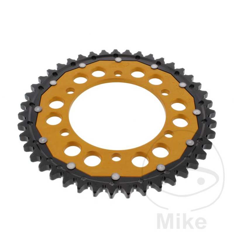 ZF SPROCKETS Transmission plate crown DUAL 43T P-530 Ø110 MM Ø130 758.08.99
