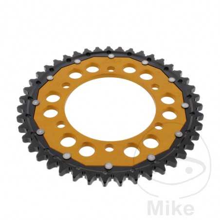 ZF SPROCKETS Corona plato transmision DUAL 43T P-530 Ø110 MM Ø130 758.08.99