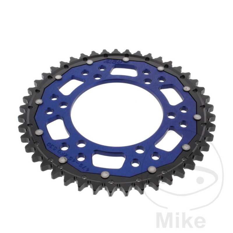 ZF SPROCKETS Corona plato transmision DUAL 45T P-530 Ø110 MM Ø130 758.09.02