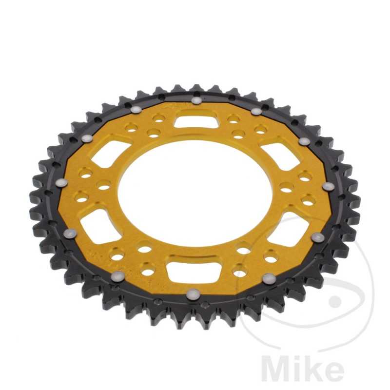 ZF SPROCKETS Transmission plate crown DUAL 45T P-530 Ø110 MM Ø130 758.09.03
