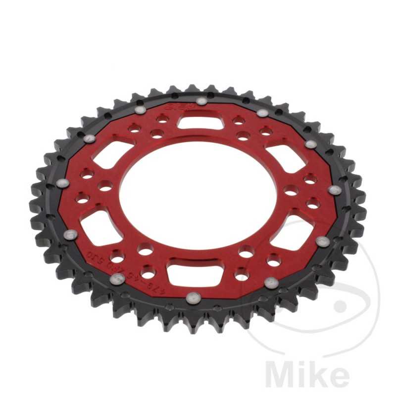 ZF SPROCKETS Transmission plate crown DUAL 45T P-530 Ø110 MM Ø130 758.09.04