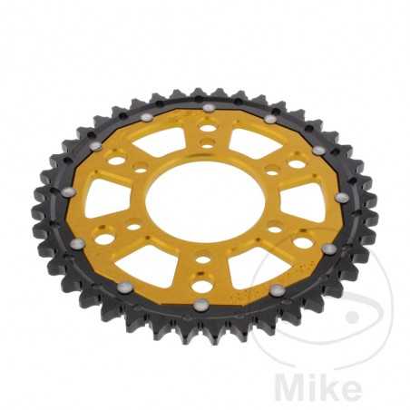 ZF SPROCKETS Corona plato transmision DUAL 42T P-530 Ø076 MM Ø100 758.09.31