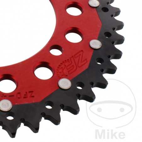 ZF SPROCKETS Transmission plate crown DUAL 43T P-520 Ø110 MM Ø130 758.09.51