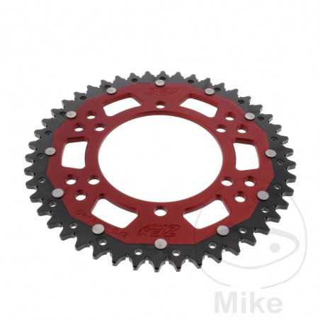 ZF SPROCKETS Corona plato transmision DUAL 46T P-520 Ø110 MM Ø130 758.09.53