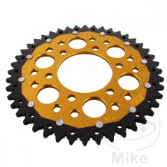 ZF SPROCKETS Corona plato transmision DUAL 44T P-520 Ø080 MM Ø104 758.09.56