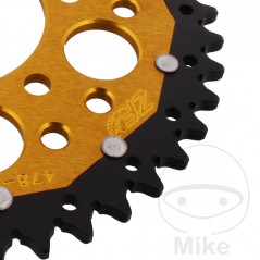 ZF SPROCKETS Transmission plate crown DUAL 44T P-520 Ø080 MM Ø104 758.09.56