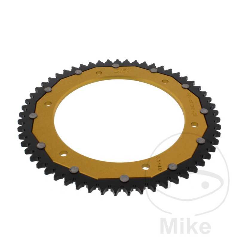ZF SPROCKETS Transmission plate crown DUAL 57T P-428 Ø152 MM Ø175 758.09.76