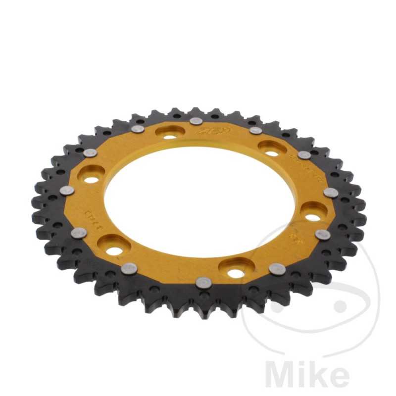 ZF SPROCKETS Corona plato transmision DUAL 42T P-525 Ø125 MM Ø150 758.09.95