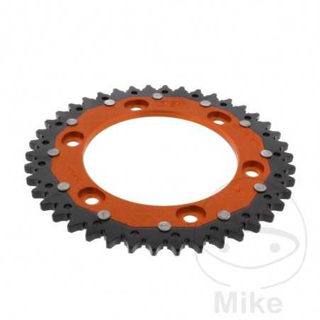 ZF SPROCKETS Transmission plate crown DUAL 42T P-525 Ø125 MM Ø150 758.09.97